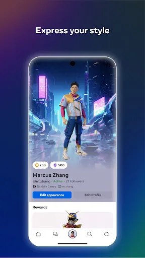 Captura de ecrã 2 do Meta Horizon - Jogo de aventura